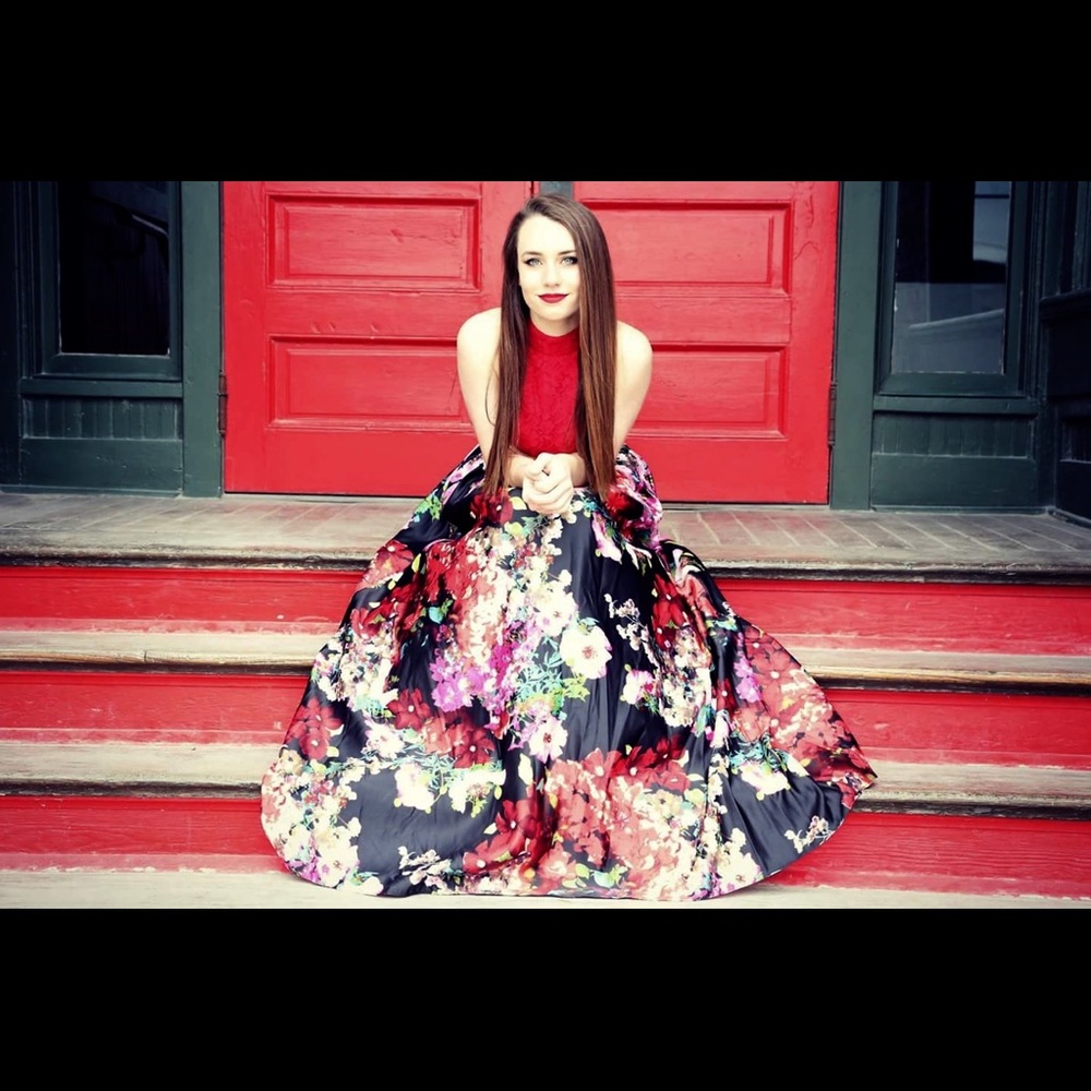 Two (2) Piece Prom Dress!